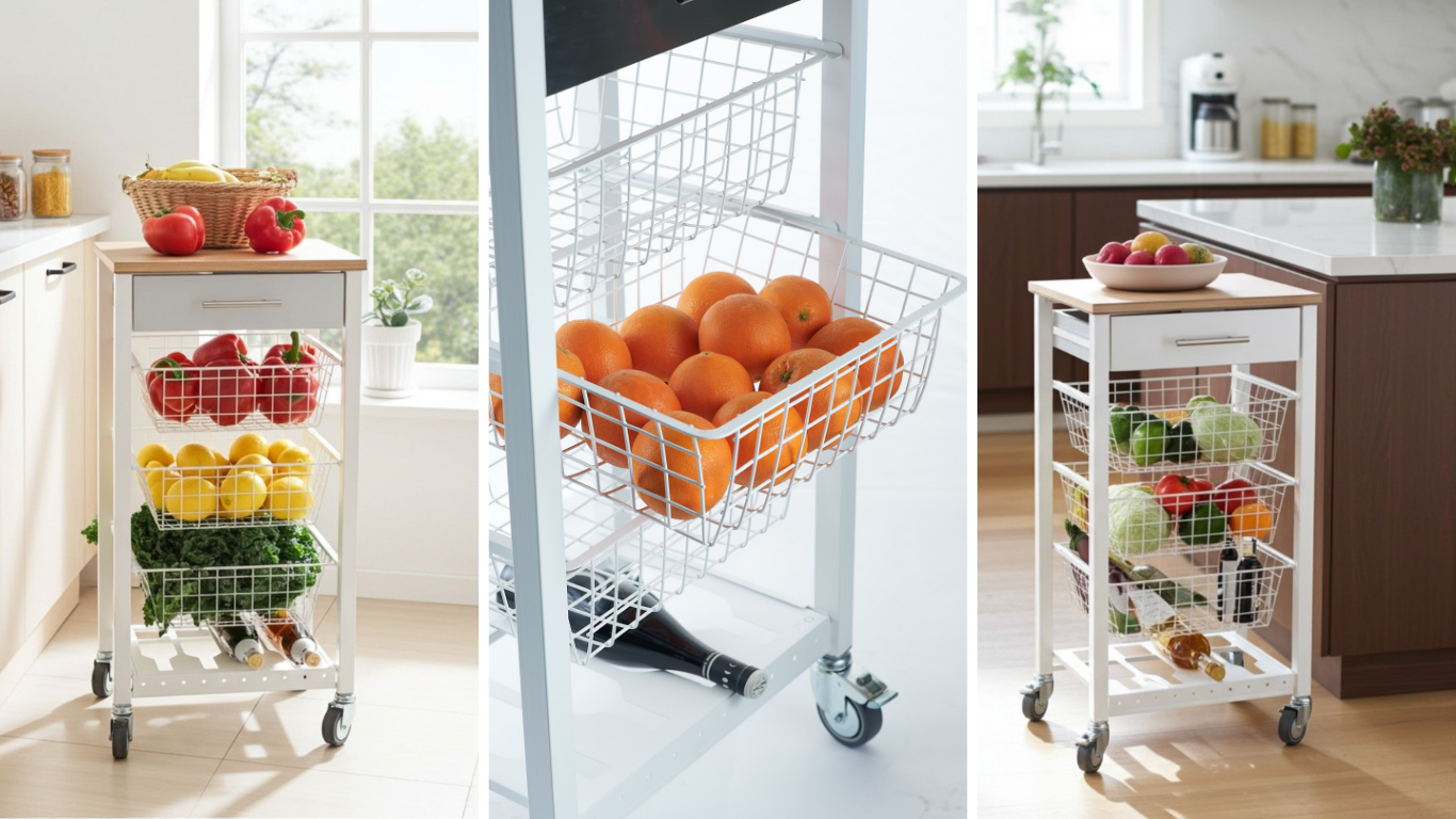 ONDA Küchenwagen im Lamellen-Effekt